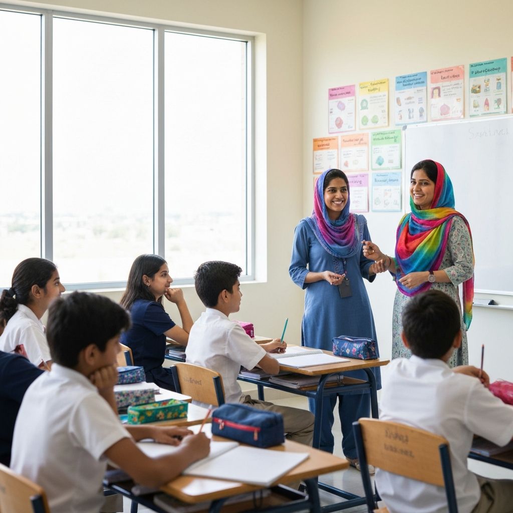 Classroom at Indus Academy