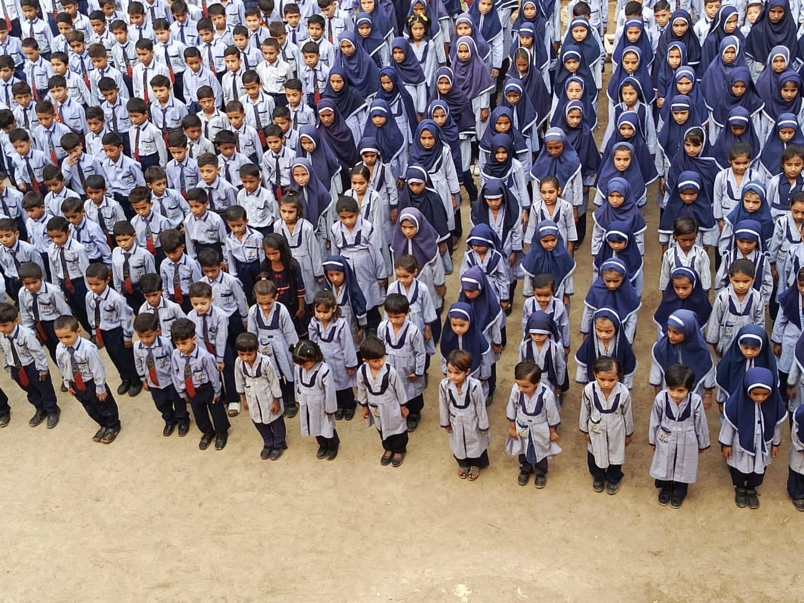 Students at Indus Educational Academy