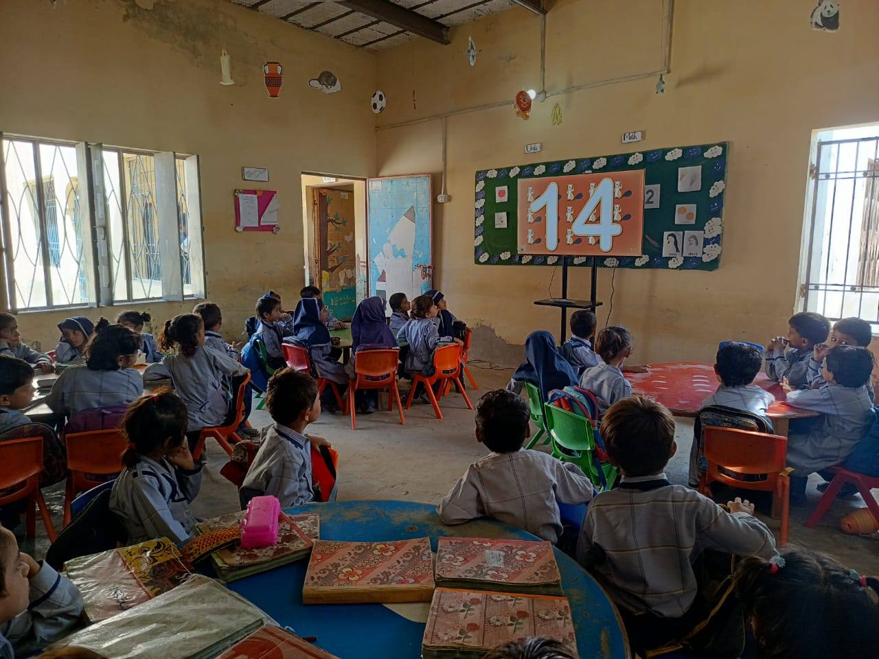 Students at Indus Educational Academy